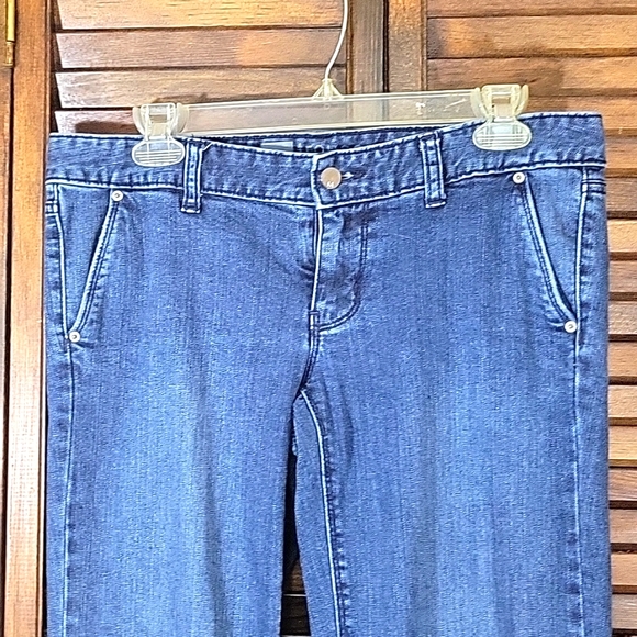 Women's Messimo Trouser Blue Size 6 Premiun Denim Jeans - Picture 3 of 6